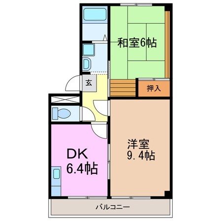 WING香久山の物件間取画像